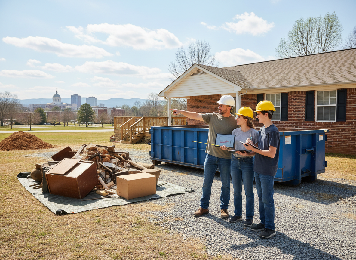 How to Estimate Big Dumpster Rental Costs for a Statesville Home Project