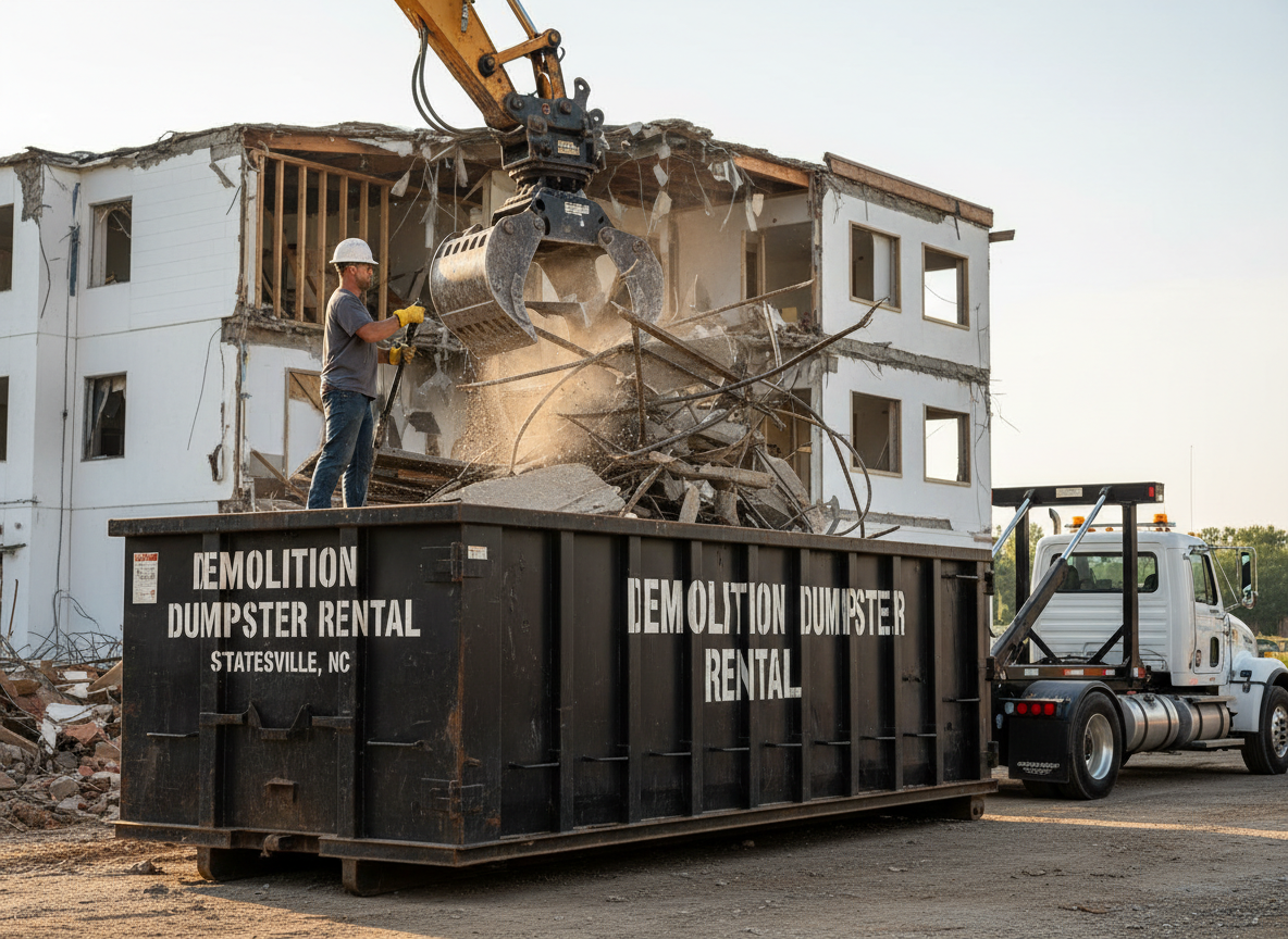 Demolition Dumpster Rental in Statesville