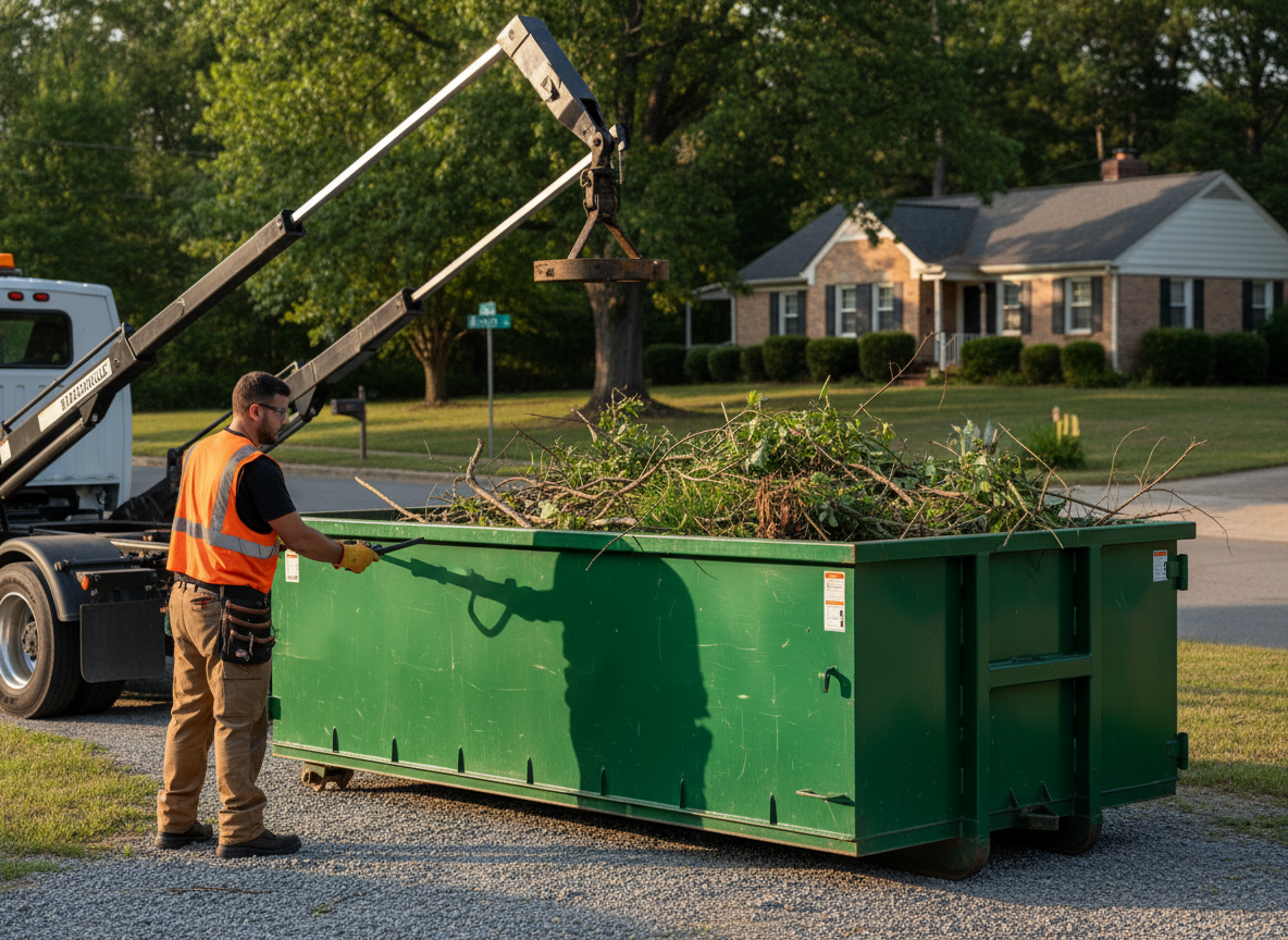 Yard Waste Dumpster Rental in Statesville